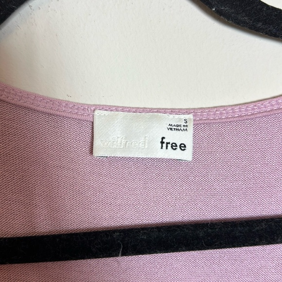 ARITZIA Wilfred Free Marcoux Tunic Dress Pockets
 V-neck in Lilac Size Small‎ - Picture 4 of 8